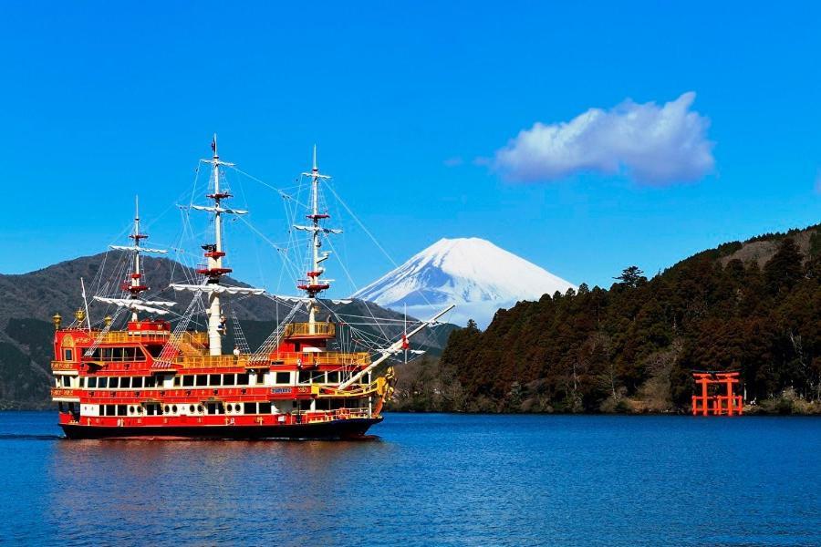 New Open『天然温泉』芦ノ湖畔の完全貸切別荘 Hakone Ngoại thất bức ảnh
